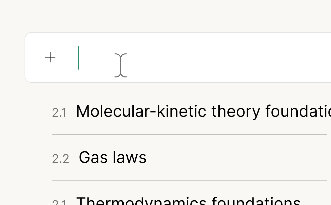 Start With Any Topic